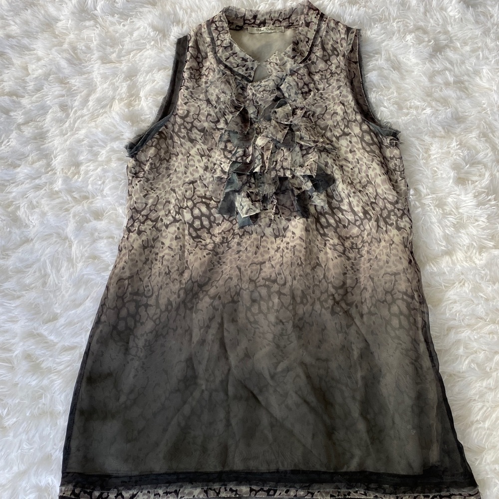 Blue Velvet Top
